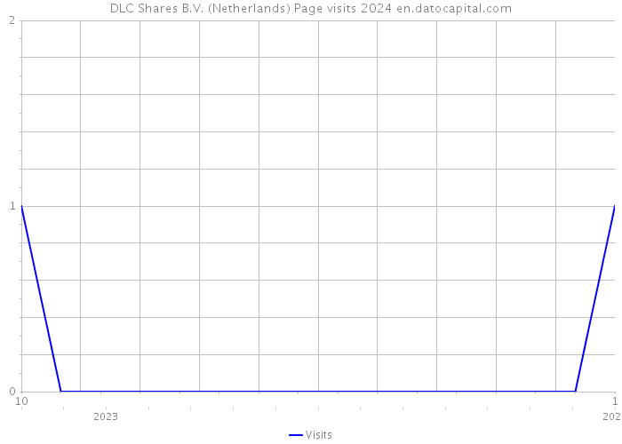 DLC Shares B.V. (Netherlands) Page visits 2024 