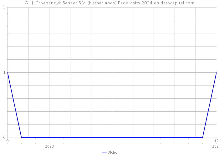 G.-J. Groenendyk Beheer B.V. (Netherlands) Page visits 2024 