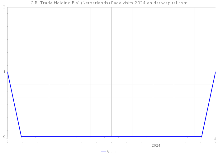 G.R. Trade Holding B.V. (Netherlands) Page visits 2024 