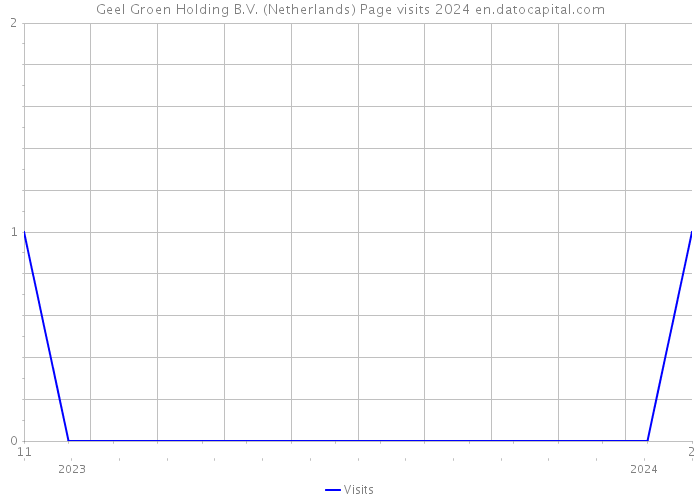 Geel Groen Holding B.V. (Netherlands) Page visits 2024 