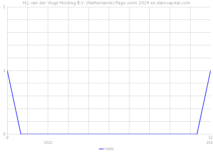 H.J. van der Vlugt Holding B.V. (Netherlands) Page visits 2024 