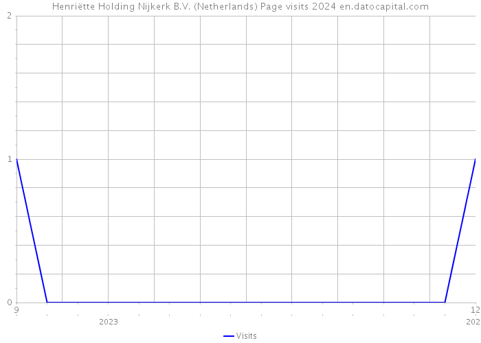 Henriëtte Holding Nijkerk B.V. (Netherlands) Page visits 2024 