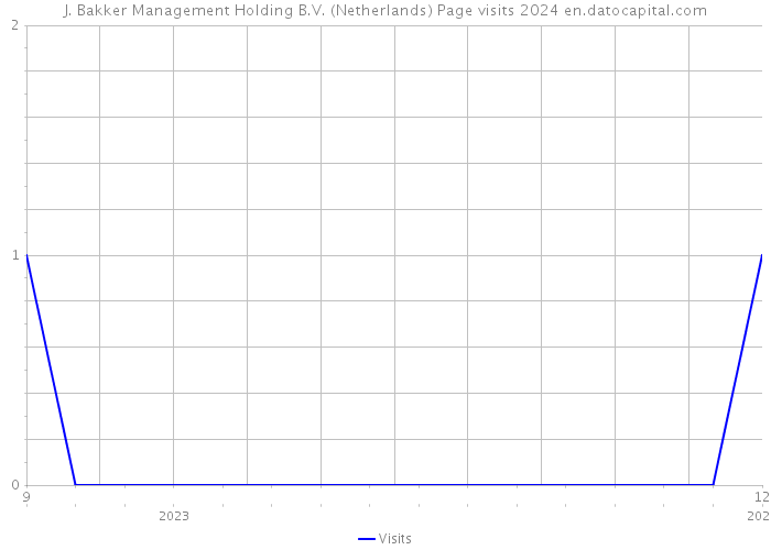 J. Bakker Management Holding B.V. (Netherlands) Page visits 2024 