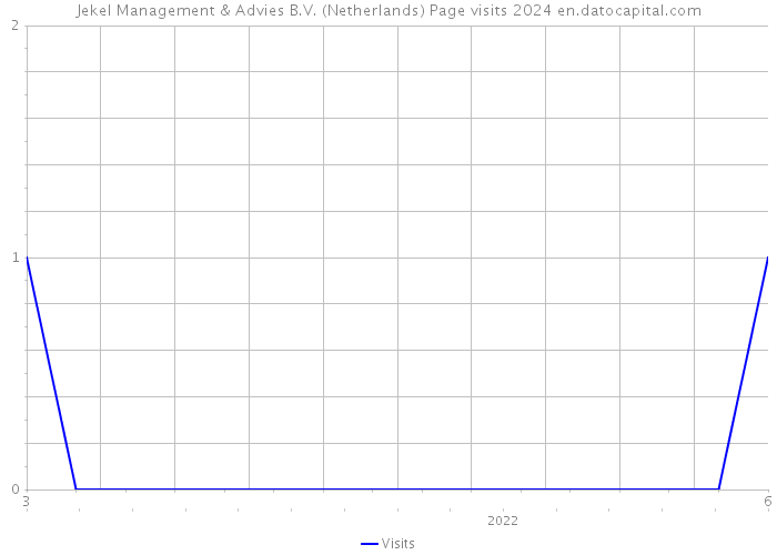 Jekel Management & Advies B.V. (Netherlands) Page visits 2024 