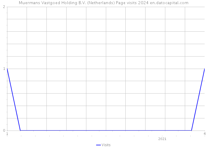 Muermans Vastgoed Holding B.V. (Netherlands) Page visits 2024 