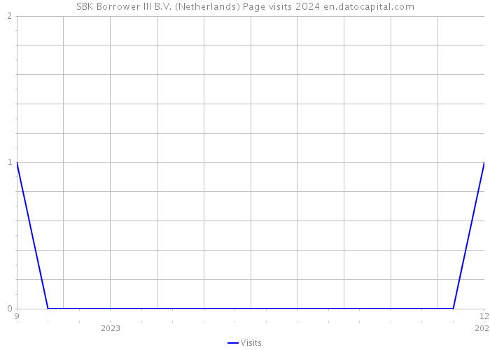 SBK Borrower III B.V. (Netherlands) Page visits 2024 