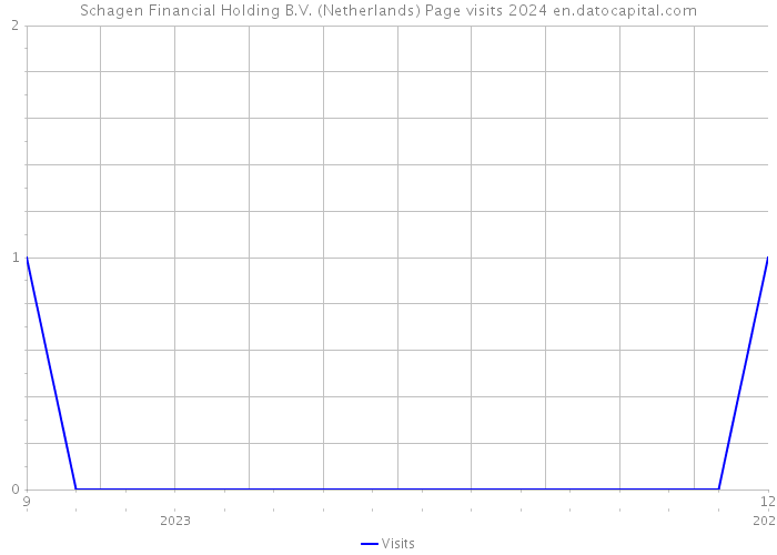 Schagen Financial Holding B.V. (Netherlands) Page visits 2024 