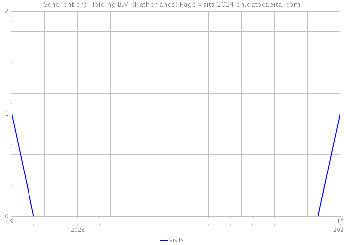 Schallenberg Holding B.V. (Netherlands) Page visits 2024 