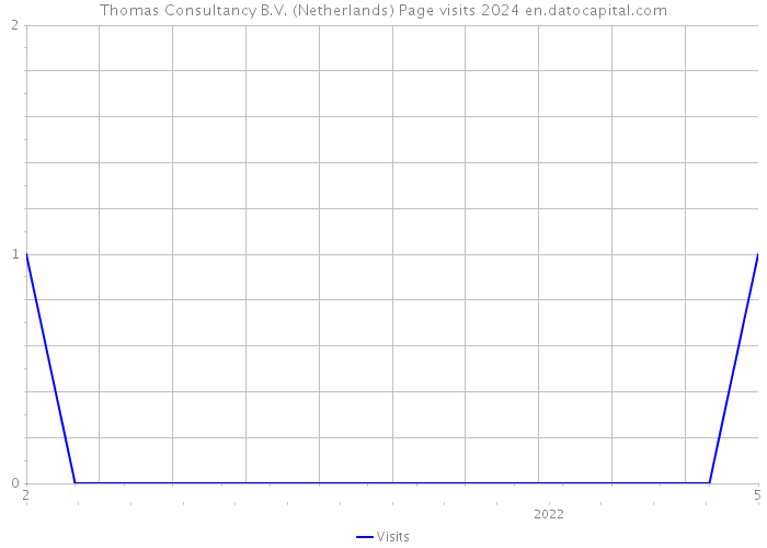 Thomas Consultancy B.V. (Netherlands) Page visits 2024 