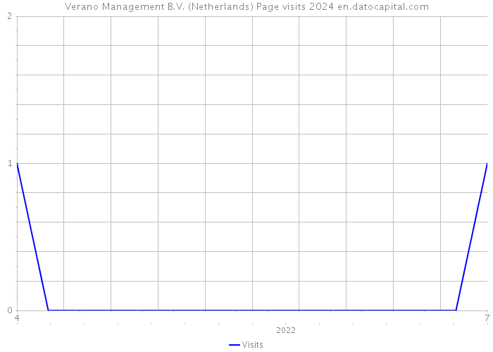 Verano Management B.V. (Netherlands) Page visits 2024 
