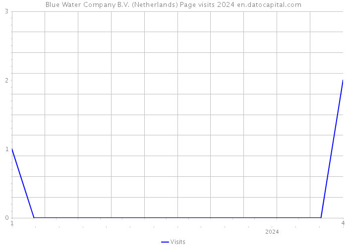 Blue Water Company B.V. (Netherlands) Page visits 2024 