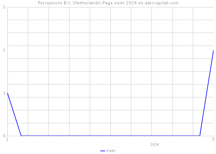 Perceptions B.V. (Netherlands) Page visits 2024 