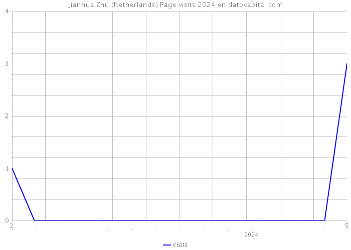 Jianhua Zhu (Netherlands) Page visits 2024 