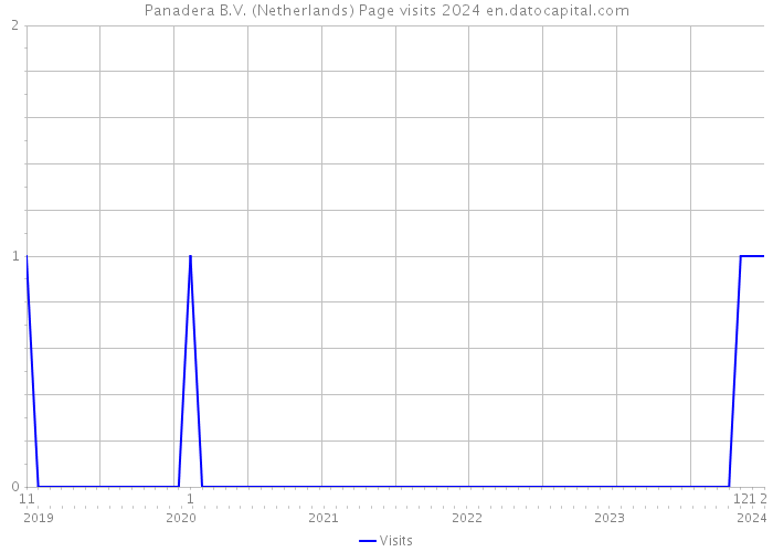Panadera B.V. (Netherlands) Page visits 2024 