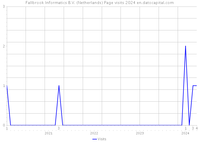 Fallbrook Informatics B.V. (Netherlands) Page visits 2024 