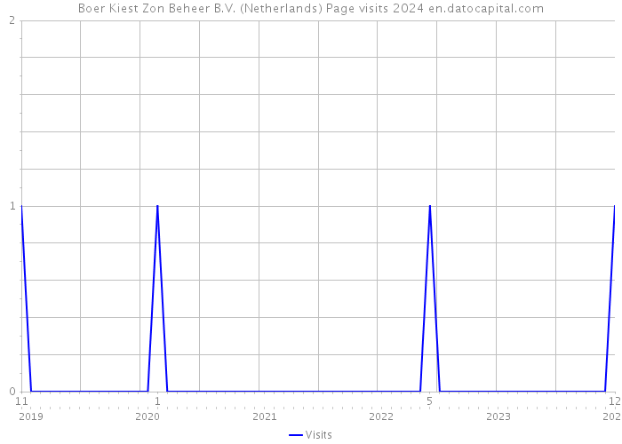 Boer Kiest Zon Beheer B.V. (Netherlands) Page visits 2024 