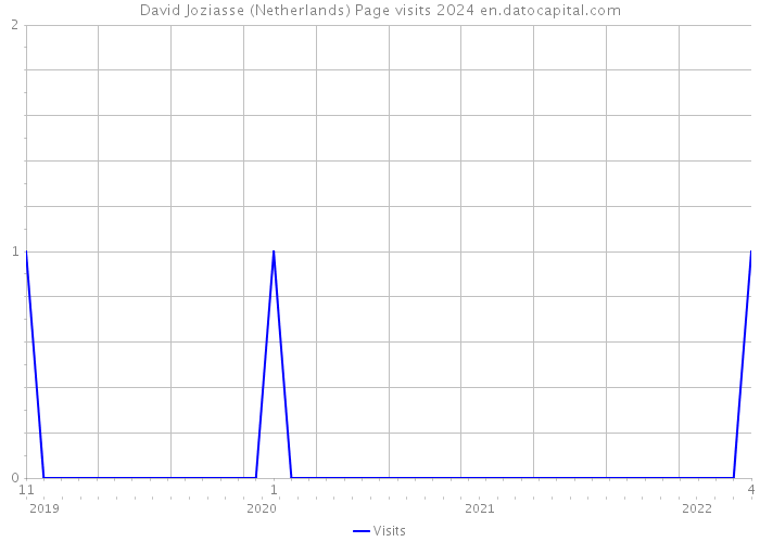David Joziasse (Netherlands) Page visits 2024 