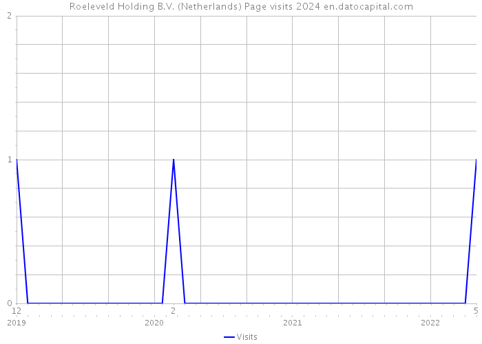 Roeleveld Holding B.V. (Netherlands) Page visits 2024 