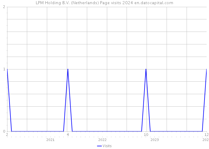 LPM Holding B.V. (Netherlands) Page visits 2024 