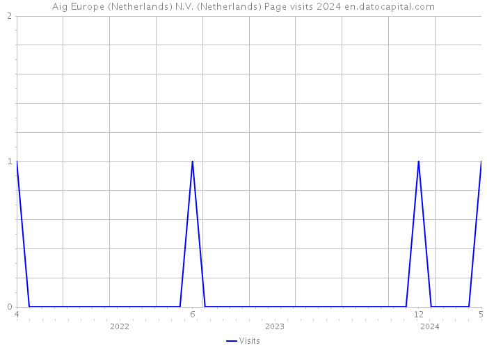 Aig Europe (Netherlands) N.V. (Netherlands) Page visits 2024 