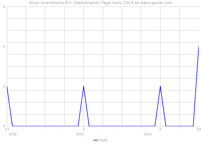 Silver Investments B.V. (Netherlands) Page visits 2024 