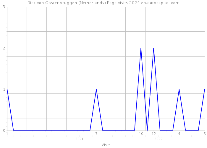Rick van Oostenbruggen (Netherlands) Page visits 2024 
