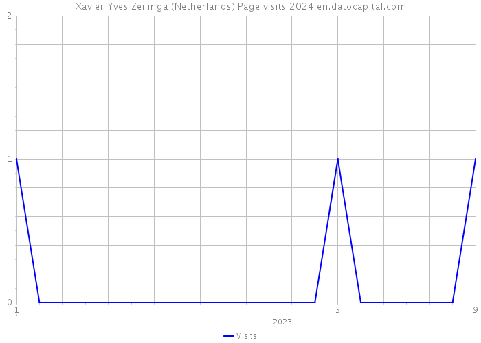 Xavier Yves Zeilinga (Netherlands) Page visits 2024 