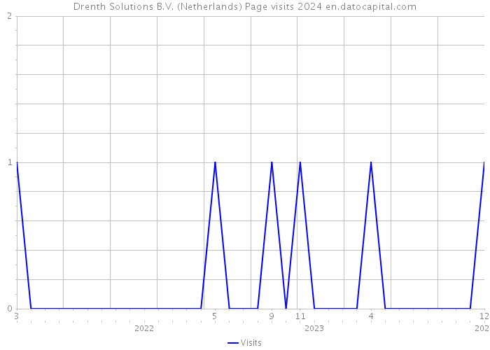 Drenth Solutions B.V. (Netherlands) Page visits 2024 