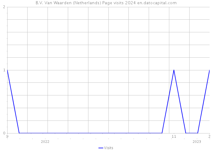 B.V. Van Waarden (Netherlands) Page visits 2024 