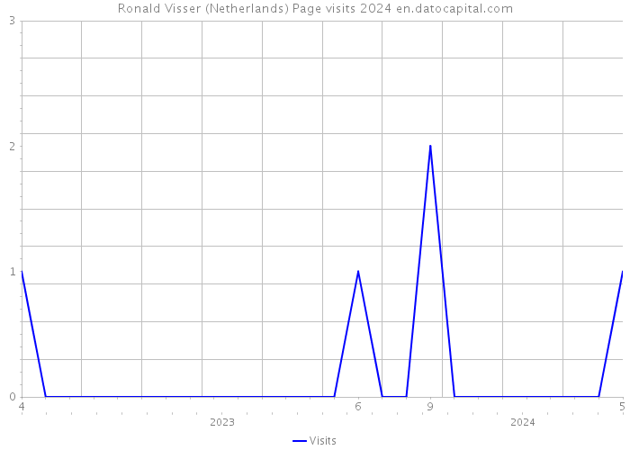 Ronald Visser (Netherlands) Page visits 2024 