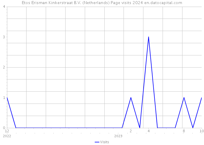 Etos Erisman Kinkerstraat B.V. (Netherlands) Page visits 2024 