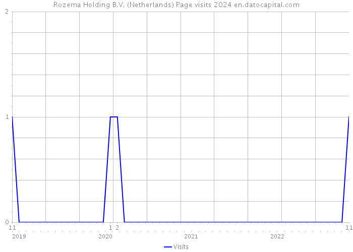 Rozema Holding B.V. (Netherlands) Page visits 2024 
