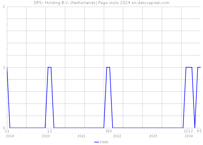DPS- Holding B.V. (Netherlands) Page visits 2024 