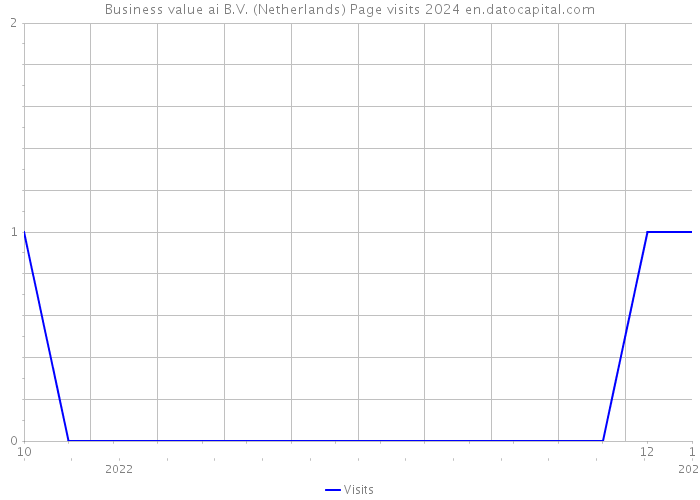 Business value ai B.V. (Netherlands) Page visits 2024 