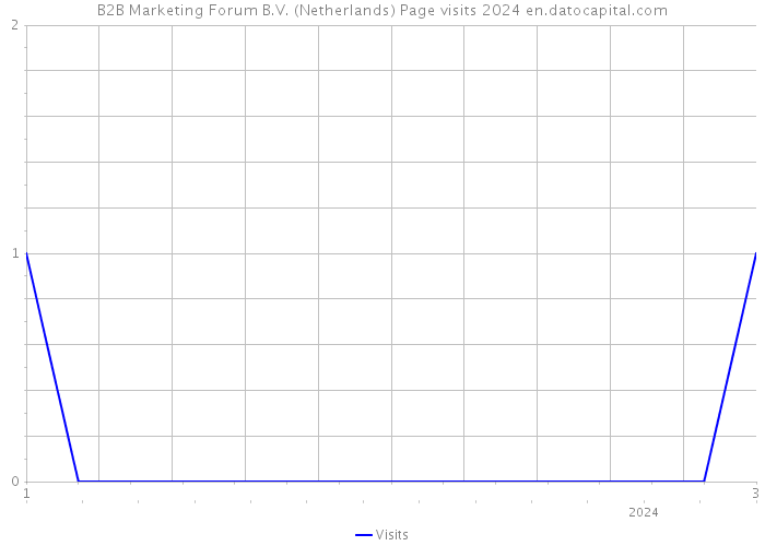 B2B Marketing Forum B.V. (Netherlands) Page visits 2024 