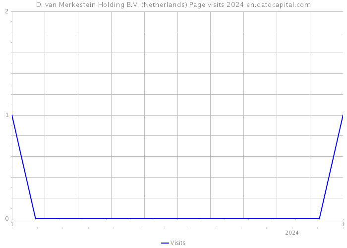 D. van Merkestein Holding B.V. (Netherlands) Page visits 2024 