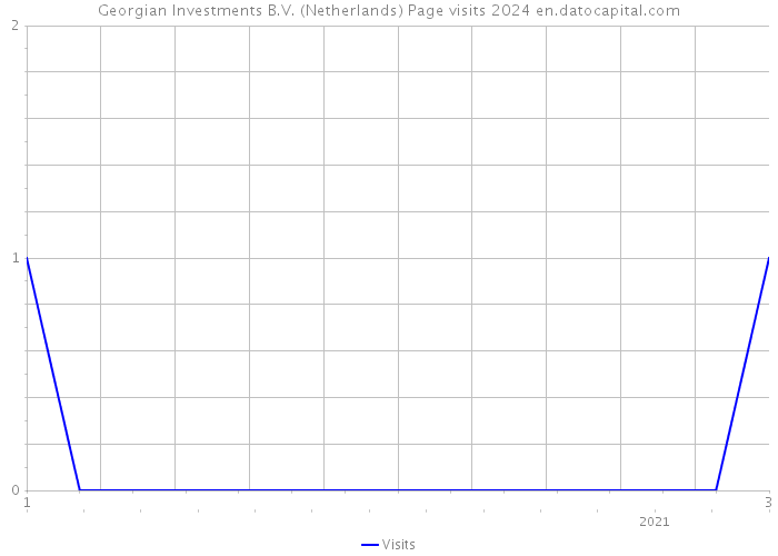 Georgian Investments B.V. (Netherlands) Page visits 2024 