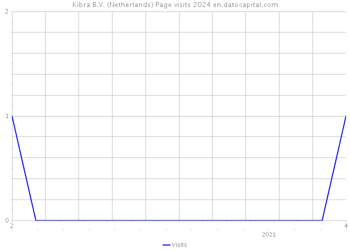 Kibra B.V. (Netherlands) Page visits 2024 