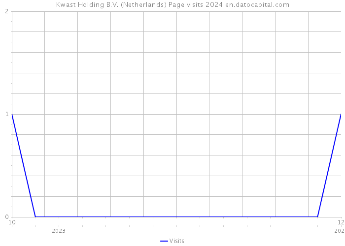 Kwast Holding B.V. (Netherlands) Page visits 2024 