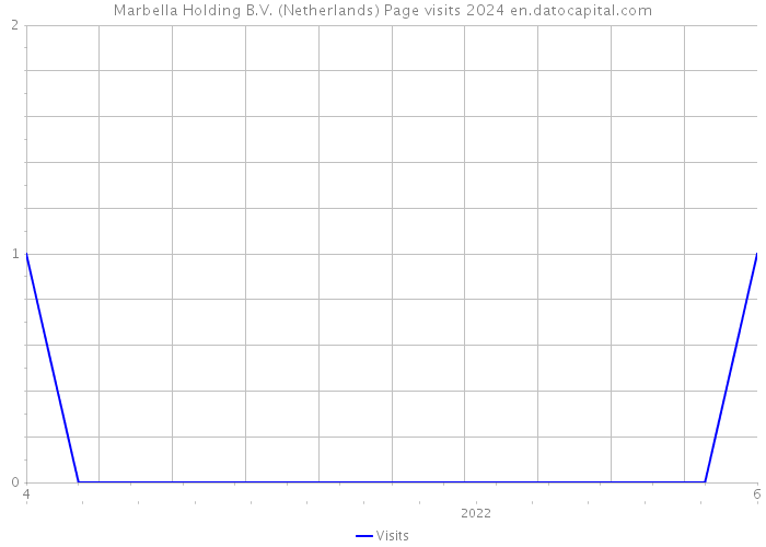Marbella Holding B.V. (Netherlands) Page visits 2024 