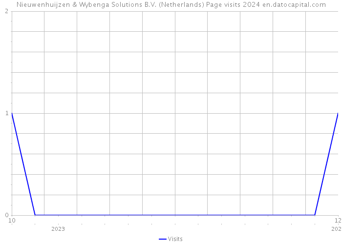 Nieuwenhuijzen & Wybenga Solutions B.V. (Netherlands) Page visits 2024 