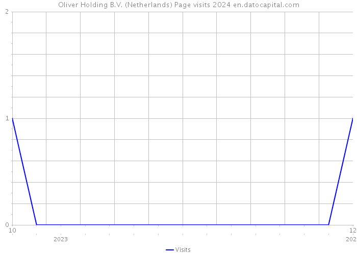 Oliver Holding B.V. (Netherlands) Page visits 2024 