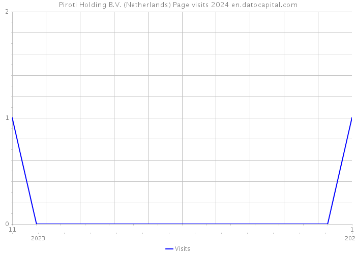 Piroti Holding B.V. (Netherlands) Page visits 2024 