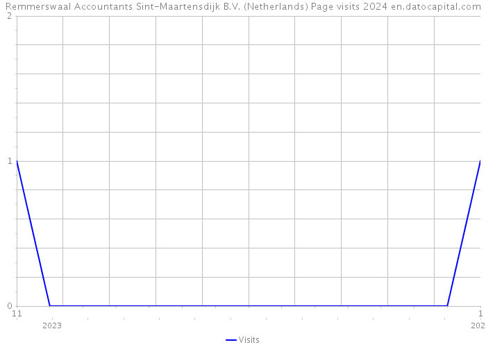 Remmerswaal Accountants Sint-Maartensdijk B.V. (Netherlands) Page visits 2024 