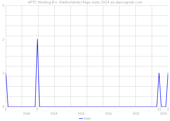 AFTC Holding B.V. (Netherlands) Page visits 2024 