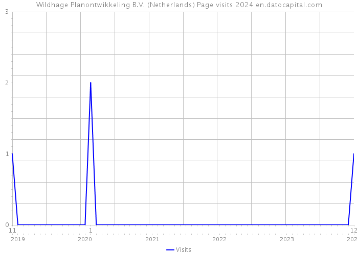 Wildhage Planontwikkeling B.V. (Netherlands) Page visits 2024 