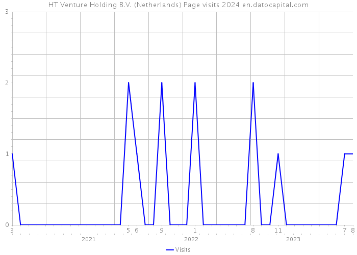 HT Venture Holding B.V. (Netherlands) Page visits 2024 