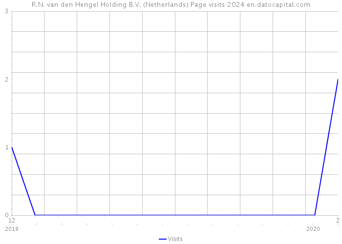 R.N. van den Hengel Holding B.V. (Netherlands) Page visits 2024 