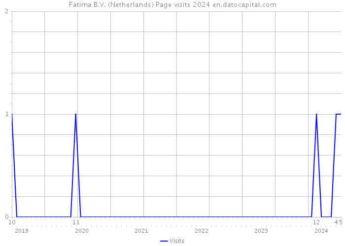 Fatima B.V. (Netherlands) Page visits 2024 