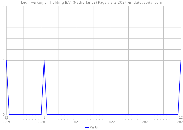 Leon Verkuijlen Holding B.V. (Netherlands) Page visits 2024 